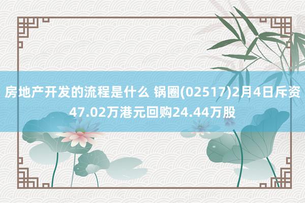 房地产开发的流程是什么 锅圈(02517)2月4日斥资47.02万港元回购24.44万股